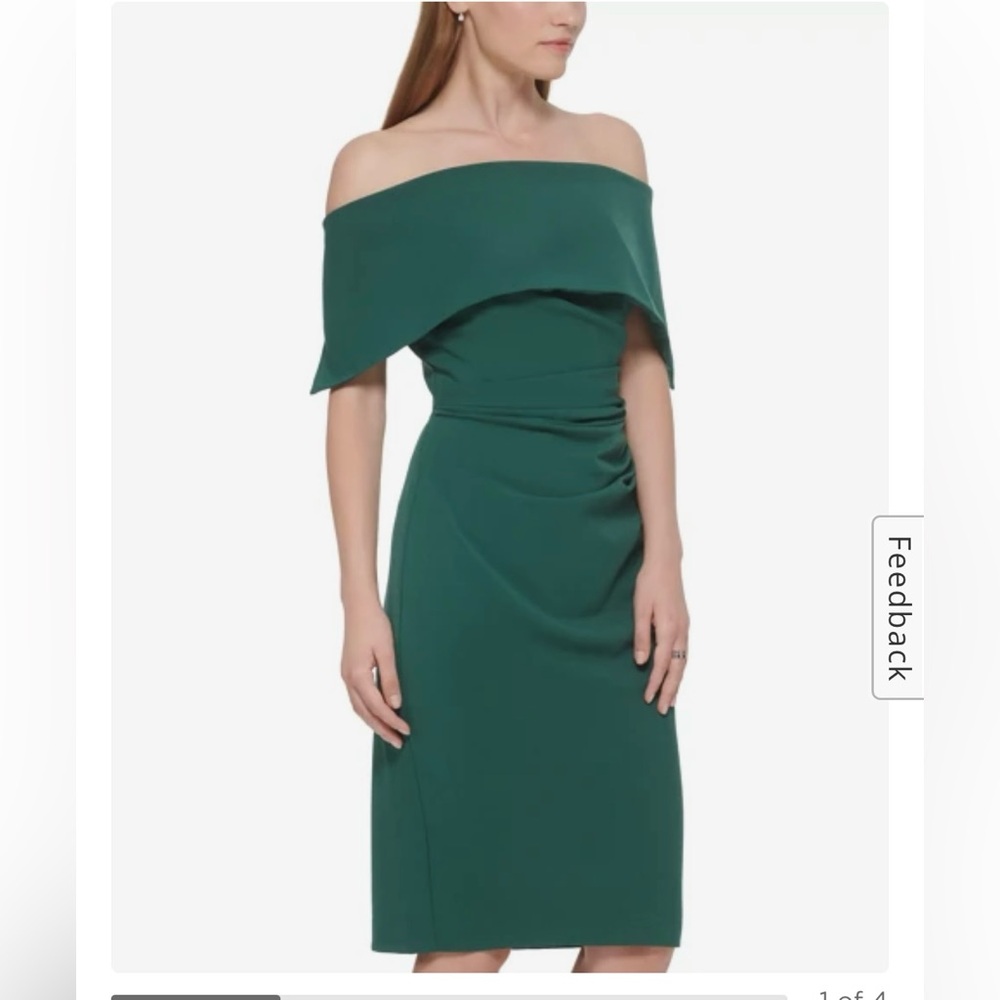 Vince Camuto Off-the-shoulder Dress